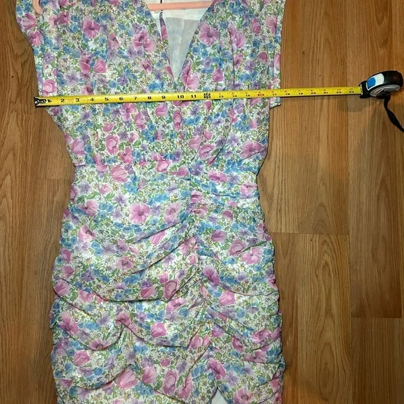 Zara Floral Mini Dress - Picture 7 of 11